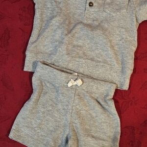 Carter's Gray Kids Matching Set